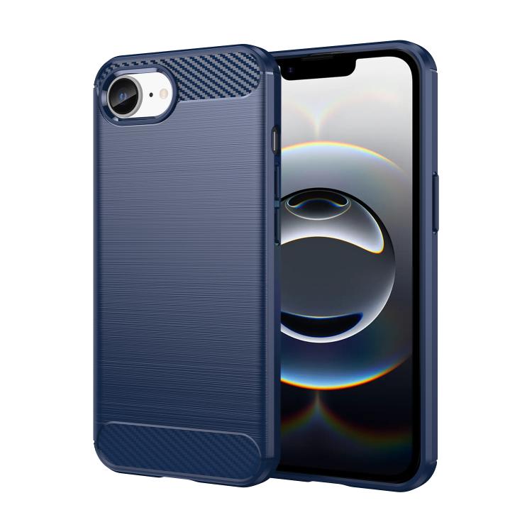 Brushed Texture Carbon Fiber TPU Phone Case, For iPhone 17e / 16e, For iPhone 17 Pro Max, For iPhone 17 Pro, For iPhone 17, For iPhone Air, For iPhone 16 Pro Max, For iPhone 16 Pro, For iPhone 16 Plus, For iPhone 16