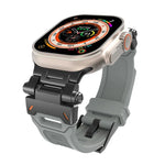 Stainless Steel Connector TPU Watch Band, For Apple Watch Series 4 44mm, For Apple Watch Series 3 42mm