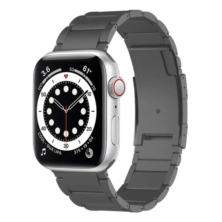 Titanium Metal Watch Band, For Apple Watch Series 7 41mm, For Apple Watch Series 7 45mm, For Apple Watch SE 40mm, For Apple Watch SE 44mm, For Apple Watch Series 6 40mm, For Apple Watch Series 6 44mm, For Apple Watch Series 5 44mm                      ...