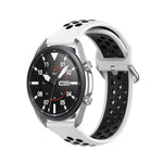 Silicone Sports Solid Color Strap, Size: Free Size 22mm, For Galaxy Watch 3 45mm