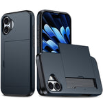 Shockproof Armor Phone Case with Card Slot, For iPhone Air, For iPhone 16 Pro Max, For iPhone 16 Pro, For iPhone 16 Plus