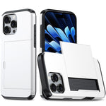 Shockproof Armor Phone Case with Card Slot, For iPhone Air, For iPhone 16 Pro Max, For iPhone 16 Pro, For iPhone 16 Plus