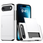Shockproof Armor Phone Case with Card Slot, For iPhone Air, For iPhone 16 Pro Max, For iPhone 16 Pro, For iPhone 16 Plus