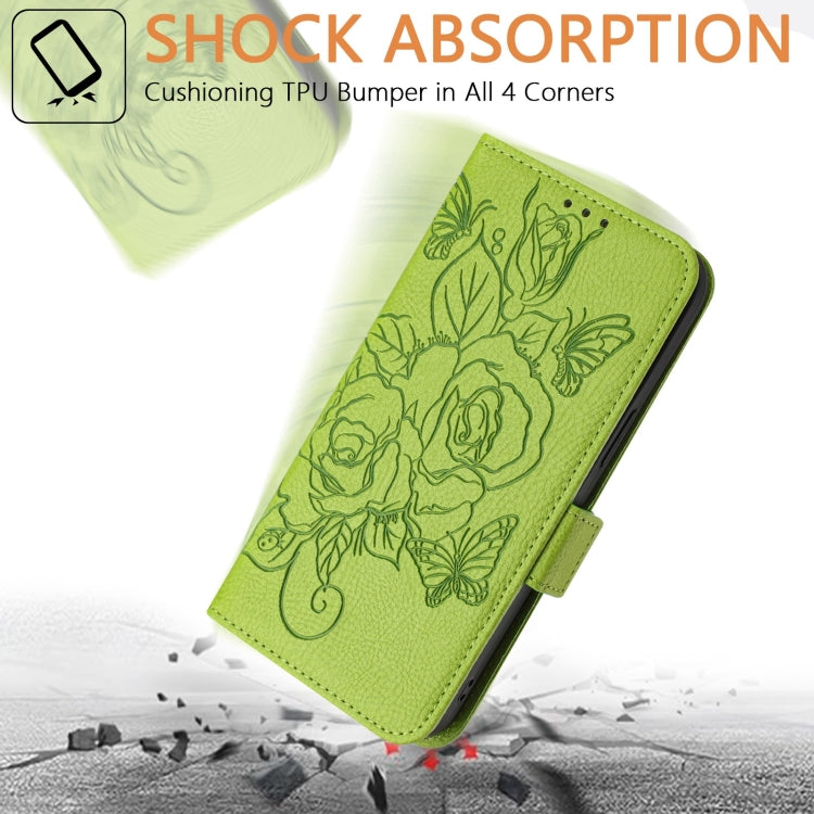 Embossed Rose RFID Anti-theft Leather Phone Case, For iPhone 11 Pro Max, For iPhone 11, For iPhone 11 Pro, For iPhone XS / X, For iPhone XR, For iPhone XS Max, For iPhone 8 Plus / 7 Plus