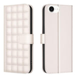Square Texture Leather Phone Case, For iPhone 18 Pro Max/17 Pro Max, For iPhone 17e / 16e, For iPhone 16 Pro Max, For iPhone 16 Pro, For iPhone 16 Plus, For iPhone 16, For iPhone 15 Pro Max, For iPhone 15 Pro