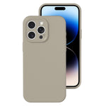 Precise Hole Liquid Silicone Jelly Color Full Coverage Phone Case, For iPhone 14 Pro