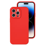 Precise Hole Liquid Silicone Jelly Color Full Coverage Phone Case, For iPhone 14 Pro