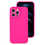 Precise Hole Liquid Silicone Jelly Color Full Coverage Phone Case, For iPhone 12 Pro Max