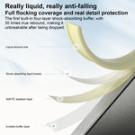 Precise Hole Liquid Silicone Jelly Color Full Coverage Phone Case, For iPhone 16
