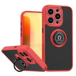 Q Shadow 1 Series TPU + PC Phone Case with Ring, For iPhone 16 Pro, For iPhone 16 Plus, For iPhone 15 Pro Max, For iPhone 15 Pro, For iPhone 15 Plus, For iPhone 15