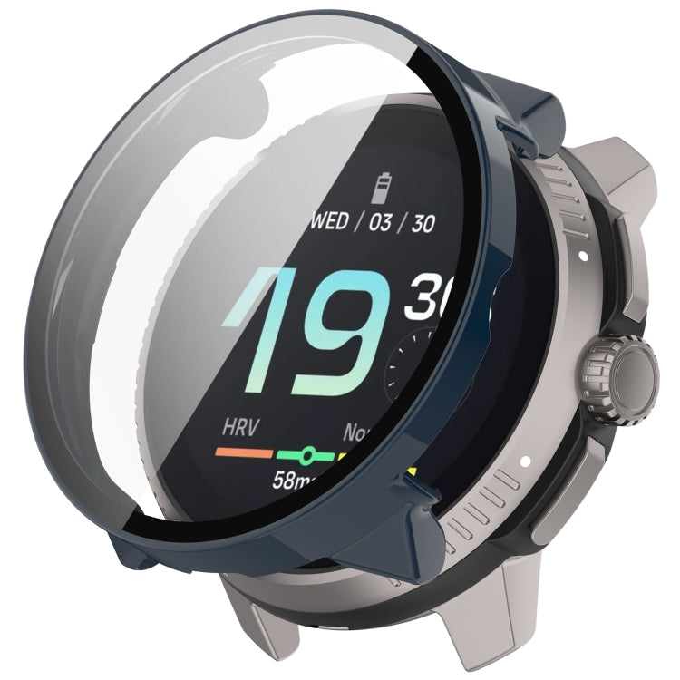 PC + Tempered Glass Film Integrated Watch Protective Case, For Suunto Race S