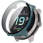PC + Tempered Glass Film Integrated Watch Protective Case, For Suunto Race S