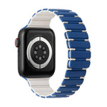 Two-color Magnetic Silicone Watch Band, For Apple Watch Series 3 38mm, For Apple Watch Series 3 42mm