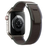 Dual-Section Loop Nylon Watch Band, For Apple Watch Ultra 2 49mm, For Apple Watch Series 9 45mm
