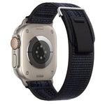 Dual-Section Loop Nylon Watch Band, For Apple Watch Series 9 41mm, For Apple Watch Ultra 49mm