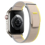 Dual-Section Loop Nylon Watch Band, For Apple Watch Series 8 41mm, For Apple Watch Series 8 45mm