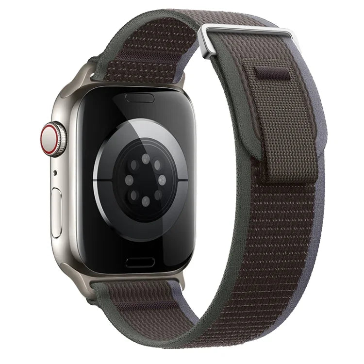 Dual-Section Loop Nylon Watch Band, For Apple Watch SE 40mm, For Apple Watch SE 44mm