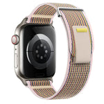 Dual-Section Loop Nylon Watch Band, For Apple Watch SE 40mm, For Apple Watch SE 44mm