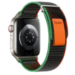 Dual-Section Loop Nylon Watch Band, For Apple Watch Series 6 40mm, For Apple Watch Series 6 44mm