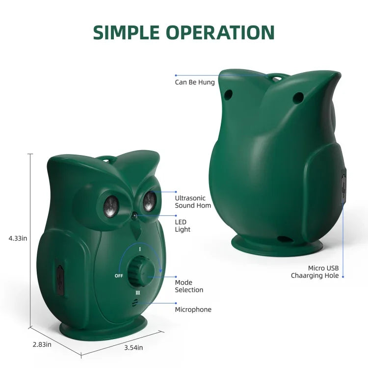 K16 Dual Ultrasonic Bark Stopper Dog Training Device