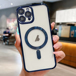 Electroplating MagSafe Phone Case, For iPhone 16, For iPhone 15 Pro Max, For iPhone 15 Pro, For iPhone 15 Plus