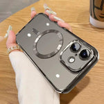 Electroplating MagSafe Phone Case, For iPhone Air, For iPhone 16 Pro Max, For iPhone 16 Pro, For iPhone 16 Plus