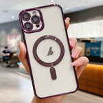 Electroplating MagSafe Phone Case, For iPhone Air, For iPhone 16 Pro Max, For iPhone 16 Pro, For iPhone 16 Plus