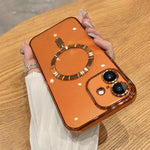 Electroplating MagSafe Phone Case, For iPhone 17e / 16e, For iPhone 17 Pro Max, For iPhone 17 Pro, For iPhone 17