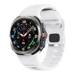 Wave Texture Reverse Buckle Silicone Watch Band, For Samsung Galaxy Watch Ultra 47mm / Ultra 2025