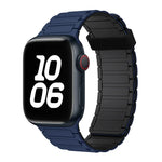 Tri-beads Magnetic Hoop Silicone Watch Band, For Apple Watch Series 4 40mm