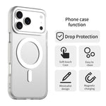 Candy Magsafe PC Hybrid TPU Phone Case, For iPhone 17 Pro, For iPhone 17 Pro C-type, For iPhone 17, For iPhone Air, For iPhone 16 Pro Max, For iPhone 16 Pro
