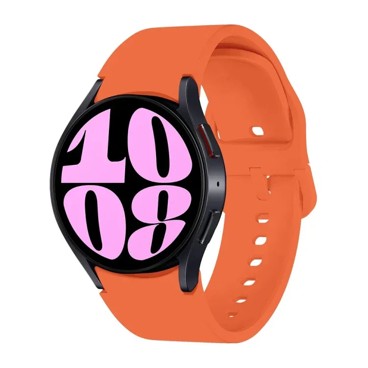 Button Style Quick Release Silicone Watch Band, For Samsung Galaxy Watch 7 / 6