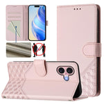 Honeycomb Embossing RFID Leather Phone Case, For iPhone 16, For iPhone 15 Pro Max, For iPhone 15 Pro, For iPhone 15 Plus, For iPhone 15, For iPhone 14 Plus, For iPhone 14 / 13, For iPhone 14 Pro