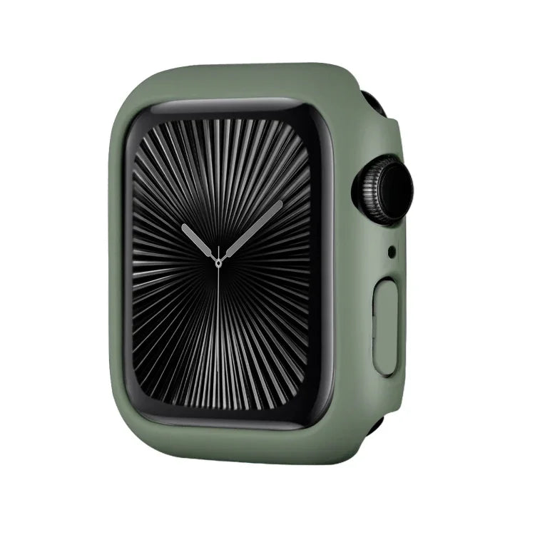 Spray Glazing PC Frame Half Coverage Watch Case, For Apple Watch Series 10 / 11 46mm, For Apple Watch Series 10 / 11 42mm