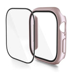 PC Integrated Tempered Film Watch Case, For Apple Watch Series 10 / 11 46mm, For Apple Watch Series 10 / 11 42mm