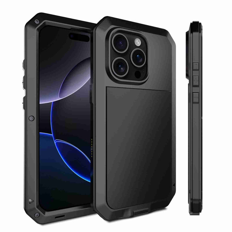 RedPepper Triple-proof Metal Phone Case, For iPhone 17 Pro Max, For iPhone 17 Pro, For iPhone 17, For iPhone Air, For iPhone 16 Pro Max, For iPhone 16 Pro, For iPhone 16 Plus, For iPhone 16