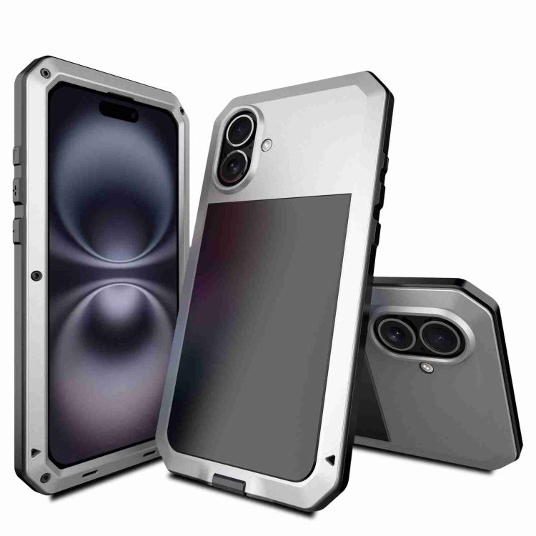 RedPepper Triple-proof Metal Phone Case, For iPhone 17 Pro Max, For iPhone 17 Pro, For iPhone 17, For iPhone Air, For iPhone 16 Pro Max, For iPhone 16 Pro, For iPhone 16 Plus, For iPhone 16