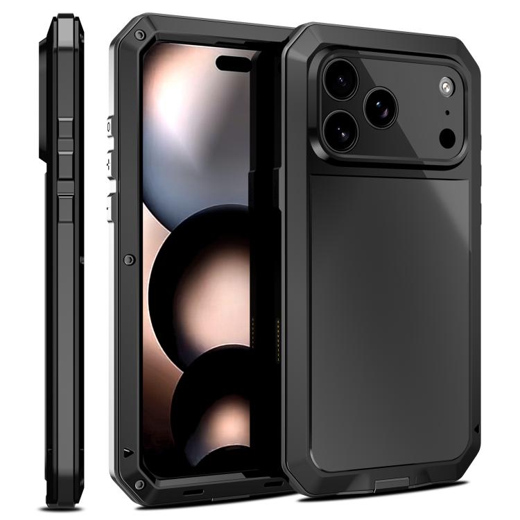 RedPepper Triple-proof Metal Phone Case, For iPhone 17 Pro Max, For iPhone 17 Pro, For iPhone 17, For iPhone Air, For iPhone 16 Pro Max, For iPhone 16 Pro, For iPhone 16 Plus, For iPhone 16