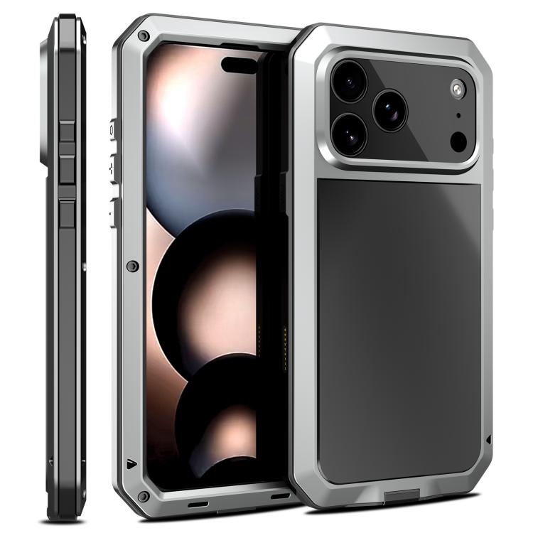 RedPepper Triple-proof Metal Phone Case, For iPhone 17 Pro Max, For iPhone 17 Pro, For iPhone 17, For iPhone Air, For iPhone 16 Pro Max, For iPhone 16 Pro, For iPhone 16 Plus, For iPhone 16