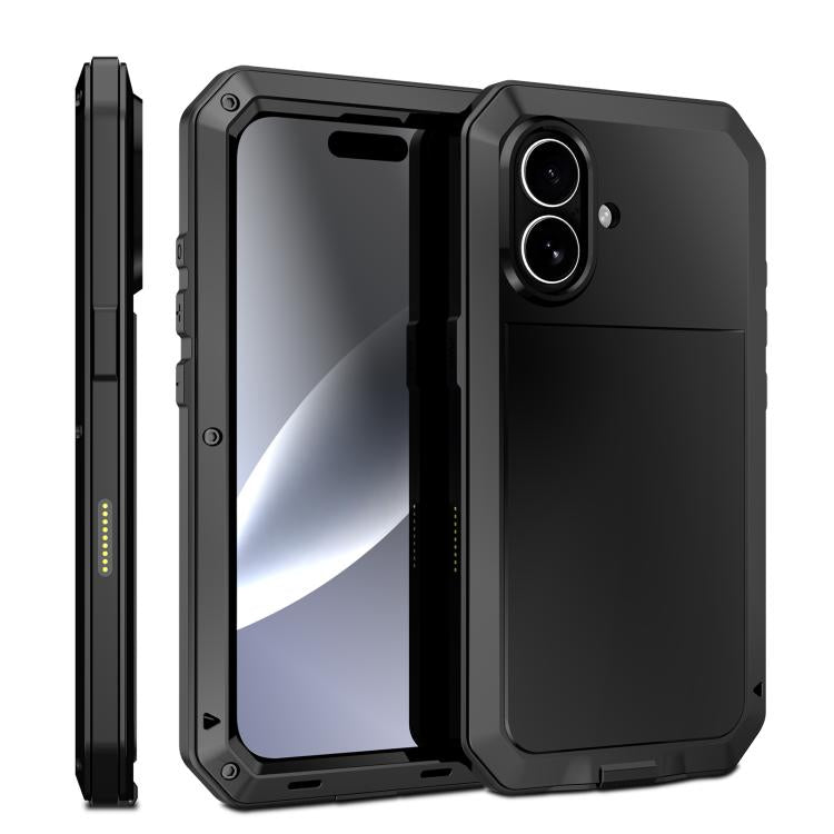 RedPepper Triple-proof Metal Phone Case, For iPhone 17 Pro Max, For iPhone 17 Pro, For iPhone 17, For iPhone Air, For iPhone 16 Pro Max, For iPhone 16 Pro, For iPhone 16 Plus, For iPhone 16