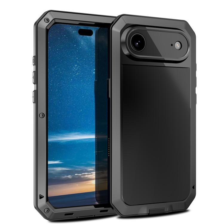 RedPepper Triple-proof Metal Phone Case, For iPhone 17 Pro Max, For iPhone 17 Pro, For iPhone 17, For iPhone Air, For iPhone 16 Pro Max, For iPhone 16 Pro, For iPhone 16 Plus, For iPhone 16