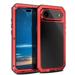 RedPepper Triple-proof Metal Phone Case, For iPhone 17 Pro Max, For iPhone 17 Pro, For iPhone 17, For iPhone Air, For iPhone 16 Pro Max, For iPhone 16 Pro, For iPhone 16 Plus, For iPhone 16