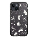 Simple Illustration Pattern Full Coverage Phone Case, For iPhone 13 mini