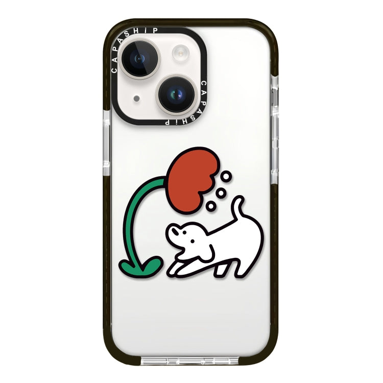 Simple Illustration Pattern Full Coverage Phone Case, For iPhone 13 mini