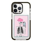 Simple Illustration Pattern Full Coverage Phone Case, For iPhone 14 Pro