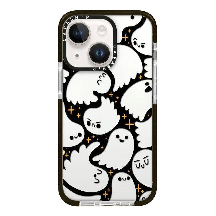 Simple Illustration Pattern Full Coverage Phone Case, For iPhone 15