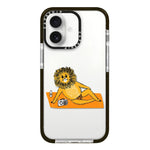 Simple Illustration Pattern Full Coverage Phone Case, For iPhone 16