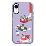 Simple Illustration Pattern Full Coverage Phone Case, For iPhone XR