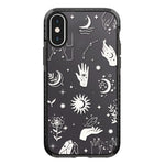 Simple Illustration Pattern Full Coverage Phone Case, For iPhone XS Max