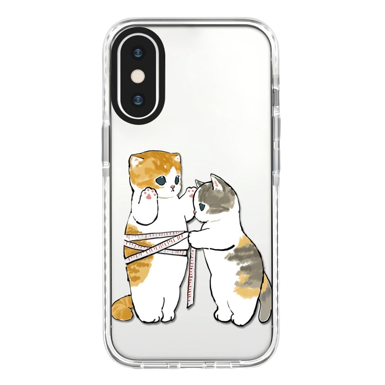 Simple Illustration Pattern Full Coverage Phone Case, For iPhone XS Max